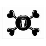 Sociologia dos Crossbones Cartoes Postais
