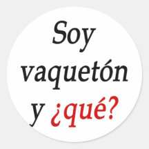 Soja Vaqueton Y Que Adesivo