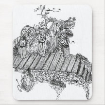 Sonhos surreais Mousepad