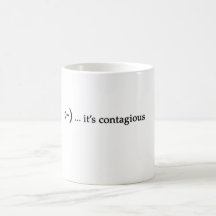 sorriso… é caneca contagioso