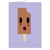 Sorvete do zombi cartões