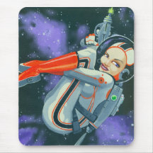 "spacegirl " mouse pads