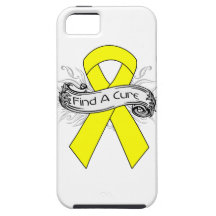 Spina Bifida encontra uma fita da cura iPhone 5 Capas