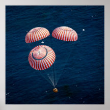 Splashdown de Apollo 16 Pôsteres