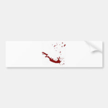 splatter 11 do sangue adesivos