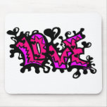 Splatter do amor mousepad