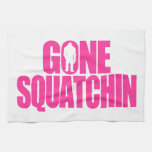 Squatchin ido toalha