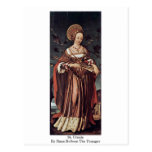 St Ursula por Hans Holbein o mais novo Cartões Postais