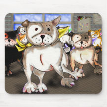 STAFFIE SORRI esteira do rato de Dancin Mouse Pads