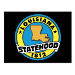Statehood de Louisiana Cartões Postais