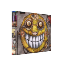 Steampunk - a alegria da tecnologia impressão de canvas esticada