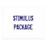 STIMULUSPACKAGE CARTÃO POSTAL