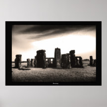 stonehenge poster