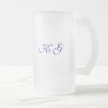 Sua caneca Monogrammed