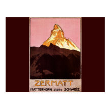 Suiça de Zermatt Cartão Postal
