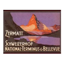 Suiça de Zermatt Cartões Postais