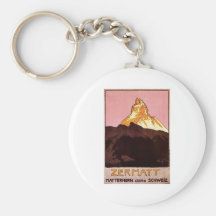 Suiça de Zermatt Chaveiro