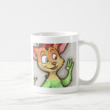Sul de ondulação bonitos caneca