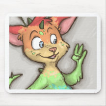 Sul de ondulação bonitos mouse pads