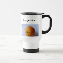 Sumo de laranja, sumo de laranja canecas