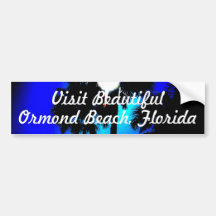 sunrisepalms, praia de Ormond, Florida, Beau da vi Adesivos