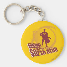 Super-herói do original do superman chaveiro