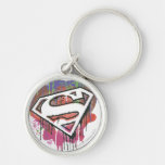 Superman - logotipo torcido da inocência chaveiros