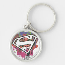 Superman - logotipo torcido da inocência chaveiros