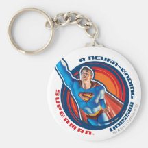 Superman uma missão interminável chaveiro