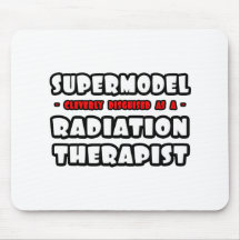 Supermodelo. Terapeuta da radiação Mousepads