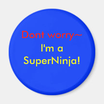 SuperNinja! Imã De Refrigerador