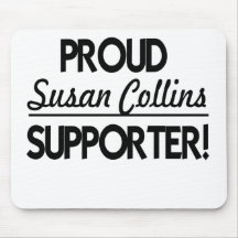Suporte orgulhoso de Susan Collins! Mousepad