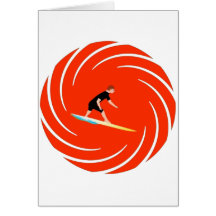 Surfista - Surfeur Cartoes
