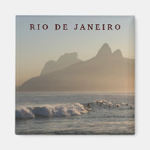 "Surfistas em Arpoador, ímã de Rio de Janeiro" Imas De Geladeira