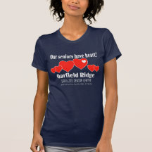 T cabido das senhoras t-shirts