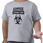 T da criança da equipe da resposta do apocalipse d tshirt
