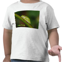 T do sapo de árvore t-shirt