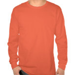 T longo básico da luva dos homens camisetas