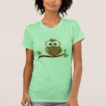 T-shirt bonito da coruja