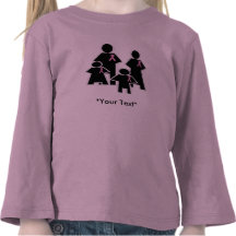 T-shirt do apoio da família do cancro da mama