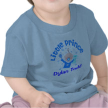 T-shirt do menino do bebê/criança - personalizado