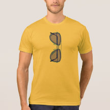 T-shirt dos óculos de sol da forma
