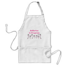 T-shirt e presentes em andamento da bailarina avental