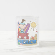T-shirt e presentes triguenhos da menina da PRAIA Caneca