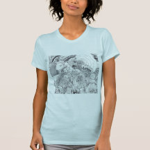 T-shirt intitulado