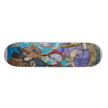 tábua à rodízio “grafito " skate personalizado