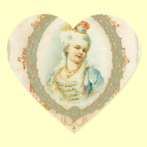 Tag novos das etiquetas do retrato de Marie Antoin autocolantes