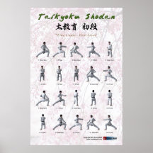 Taikyoku Shodan - primeiro Kata Impressão