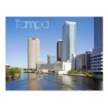 Tampa bonito, Florida Cartoes Postais