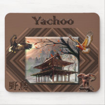 Tapete de ratos Yachoo japonês Mouse Pad